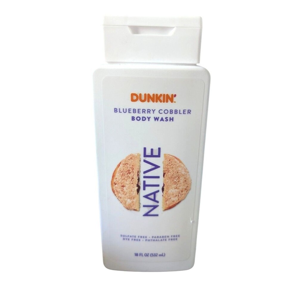 NATIVE DUNKIN BLUEBERRY COBBLER BODYWASH LIMITED EDITION NEW